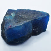 Blue Sapphire 700.72 Ct Natural Dyed Uncut Raw Rough CERTIFIED Loose Gemstone